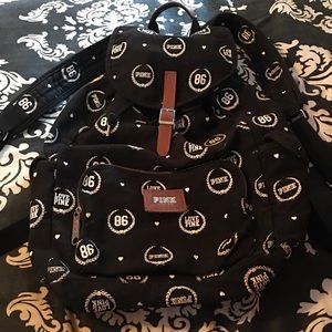 Pink Victoria Secret backpack